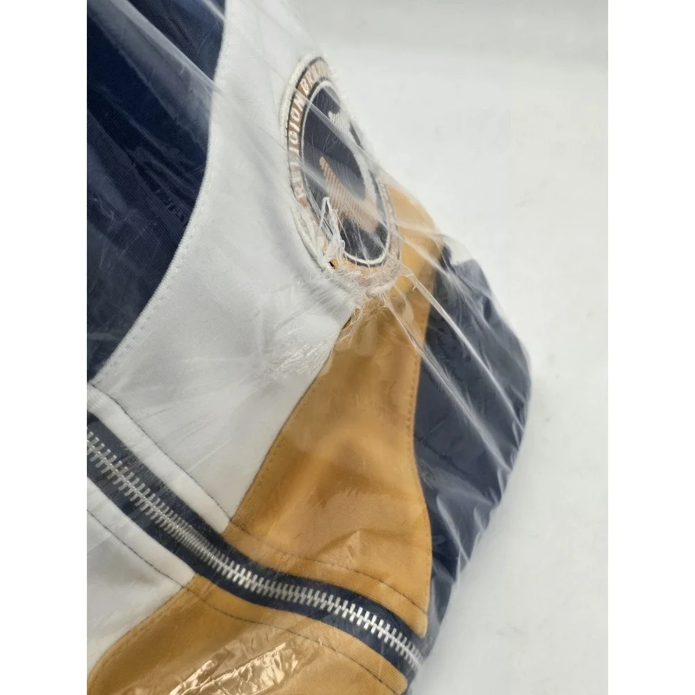 True‎ Religion Men's Chevy Zip Up Hoodie - Navy Blue/White/Gold - XXXL - NWT